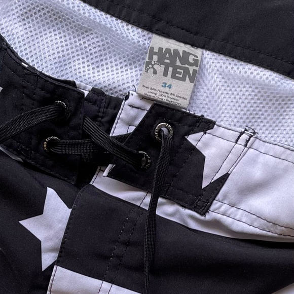 Hang Ten Stars and Stripes Board Shorts - 34 - Picture 4 of 6